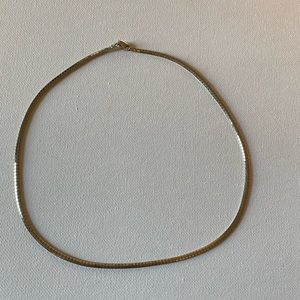 Sterling silver herringbone chain